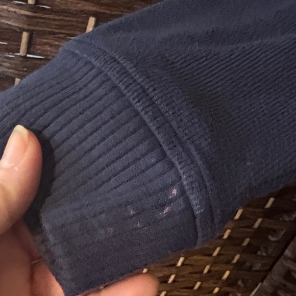 Karen Scott Dark Blue Women's Zip-Up Jacket - Picture 7 of 7